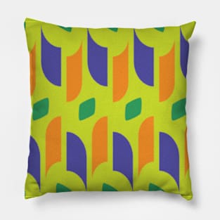 Abstract shapes pattern 03 Pillow