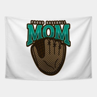 Baseball Mom Tapestry