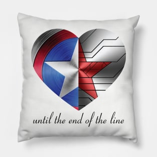 Until the End of the Line Pillow