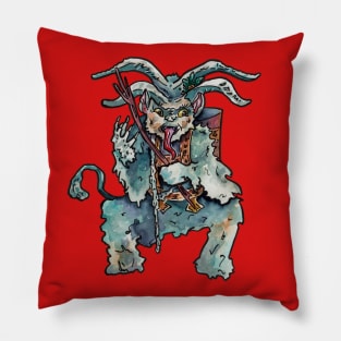 Krampus Pillow