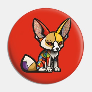 Fennec Fox Pin