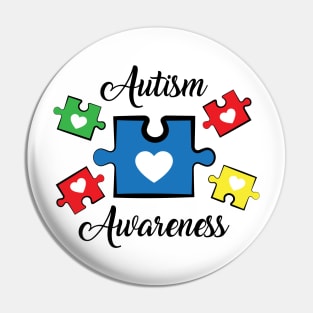 Motivation, Cool, Support, Autism Awareness Day, Mom of a Warrior autistic, Autism advocacy T-Shirt Pin