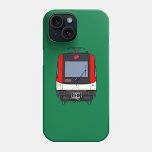 Barcelona Metro Train Phone Case