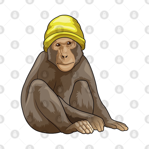 Monkey Beanie by Markus Schnabel