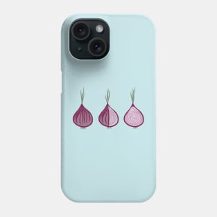 Onion Cutting Process Foodie Phone Case