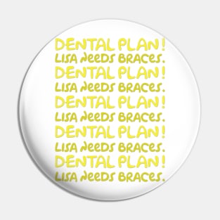 The Simpsons - Dental Plan! Lisa Needs Braces. Pin