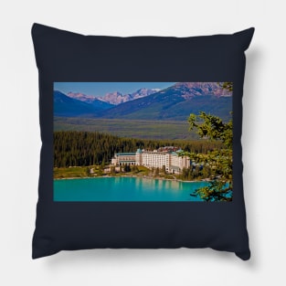 Canada. Lake Louise. Chateau Lake Louise. Pillow