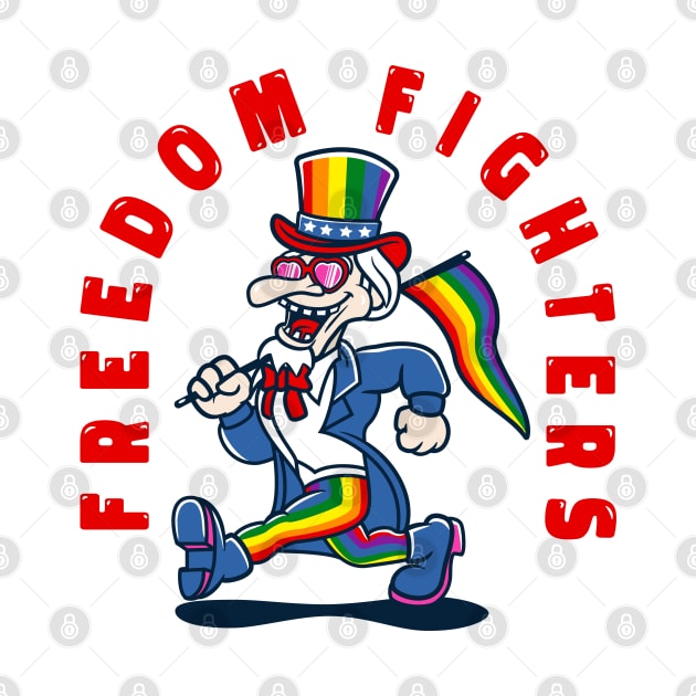 Freedom Fighters by Pulpo Cartoon 