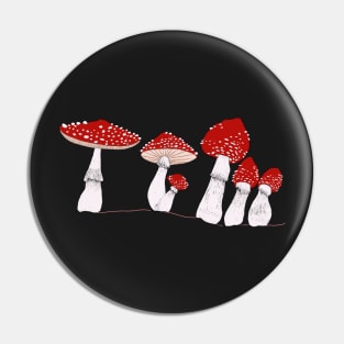 Amanita Pin