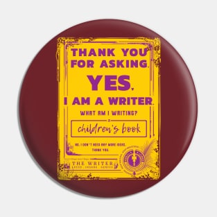 Writing children's books Pin