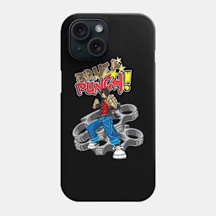 Kid Black Fist, from the manga Bruta Punch Phone Case