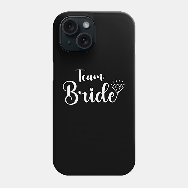 Team Bride Squad Phone Case by Mind Your Tee