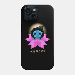 Iskcon - Krishna - hare krishna - Hindu gods - krsna Phone Case