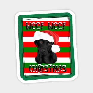 Merry Christmas - Funny Christmas With Dogs Magnet