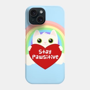 Positivity Kitty Phone Case