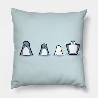 penguin babuska Pillow