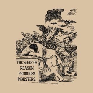 Tribute to Francisco Goya - Sleep of Reason T-Shirt