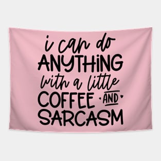 Coffee and Sarcasm Tapestry