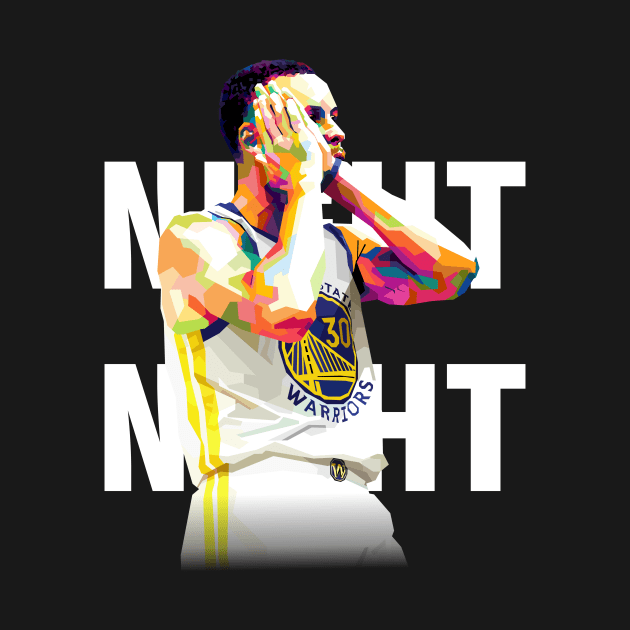 Stephen Curry night night by awangwidyatama