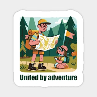 United by Adventure, Orienteering Magnet