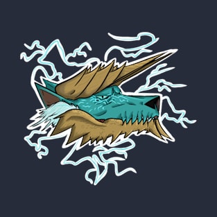 Lightning Zinogre Headshot T-Shirt