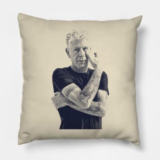 Anthoy Bourdain Pillow