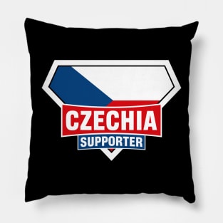 Czechia Super Flag Supporter Pillow