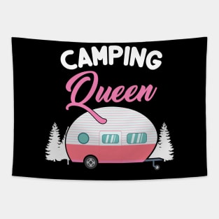 Camping Queen Gift for Queens of the Camper RV Tapestry