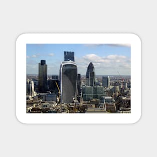 Cityscape Skyline City of London Magnet