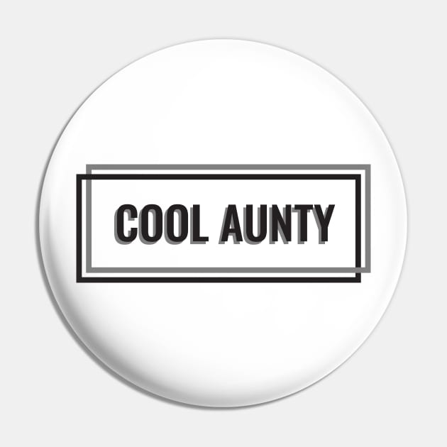 Cool Aunty Pin by cilukba.lab