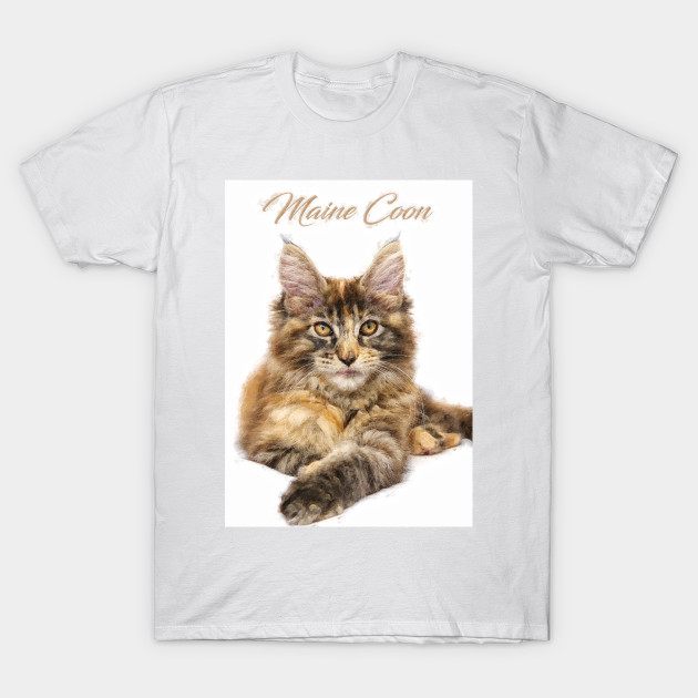 Maine Coon Cat Maine Coon Cat T Shirt Teepublic