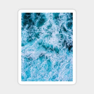 Blue Ocean Waves Magnet