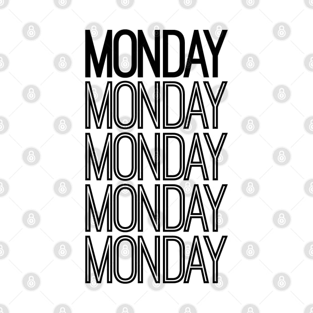 Weekdays: Monday by artsylab
