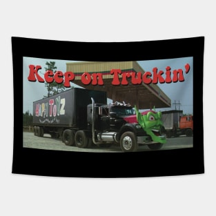 Keep on Truckin’ Max Tapestry