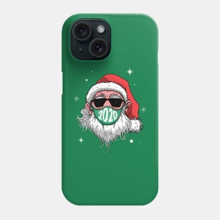 Santa Face Mask Phone Case