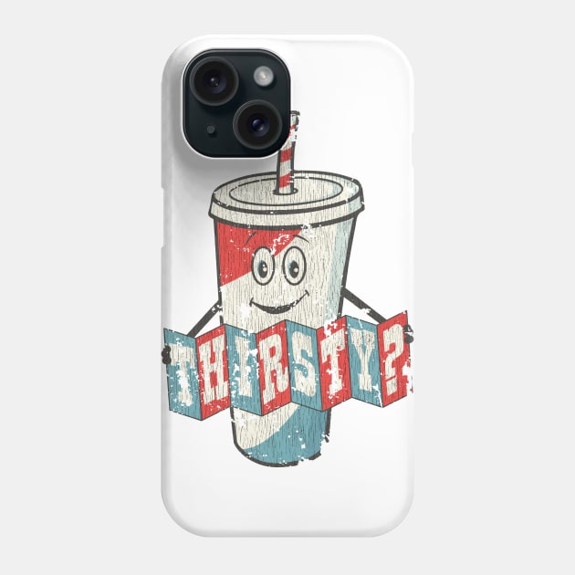 Thirsty - Vintage Phone Case by JCD666