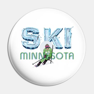 Ski Minnesota Pin