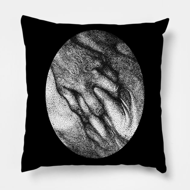 Long live the flesh! Pillow by theaarnman