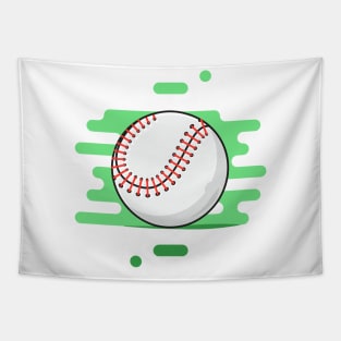 Baseball Ball Tapestry