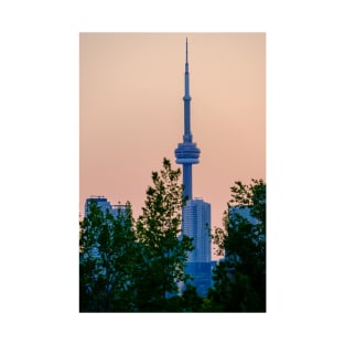 Toronto City Sunset Photograph T-Shirt