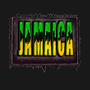 Jamaica colours Jamaican Flag Roots Jamaica Independence T-Shirt