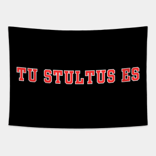 Tu Stultus Es (You Are Stupid) Tapestry