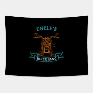 Uncle's Biker Gang Father's Day Tapestry