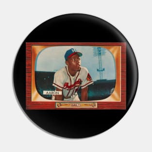 Hank Aaron 1955 Bowman Pin