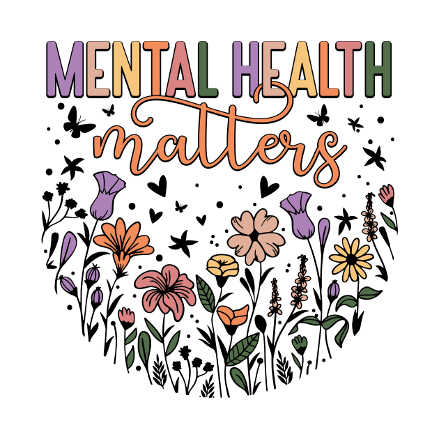 Mental Health Matters by catador design