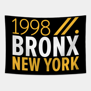 Bronx NY Birth Year Collection - Represent Your Roots 1998 in Style Tapestry