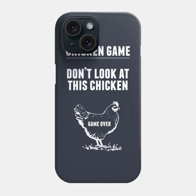 Chicken Game T-Shirt Phone Case by dumbshirts