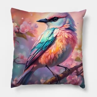 Spring Bird Pillow