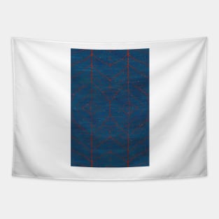 Indigo winter Tapestry