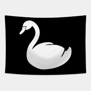 Swan Silhouette Tapestry